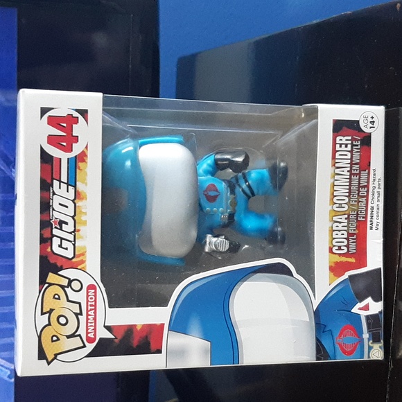 Funko POP GI Joe Action Figure Cobra Commander 44 - Picture 1 of 4